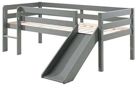 Lit mi-Hauteur Pino avec Toboggan