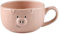 Giant Breakfast Mugs,Salad Bowl,Ceramic Soup Cup,Unique Soup Mug Container Coffee Tea Soup Bowls,Small Ceramic Breakfast Mug,Small Cartoon Cereal Bowl with Handle,Dessert,Breakfast Bowl-pig-230ml (Col