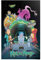 REINDERS Poster, Rick and Morty - toilet adventure, Kinderzimmer, Poster, Wanddeko, Room Decor, 150 gr. glänzend Bilderdruckpapier, Mehrfarbig, 91,5x61cm