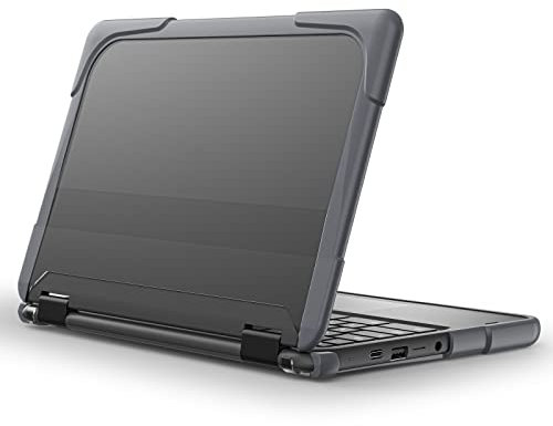 FONREST Funda para Dell-Chromebook-3100/3110 (Clamshell/2 en 1) 11.6'', Resistente a Los Golpes Carcasa con Revestimiento Mate Esmerilado Antihuellas Cubierta Protectora Dura para Estudiantes y Niños