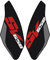 Tank Pads Für Suzuki SV650 SV 650 2017-2022 Motorrad Seite Tank Pad Schutz Knie Grip Anti-rutsch (Color : 1)
