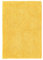 Decomira Badematte rutschfest | Als Badteppich Set kombinierbar | Badezimmer-Teppich Bad-Vorleger waschbar aus Chenille | Duschvorleger für Dusche, Badewannen, WC Deko | Gelb - 50x80 cm