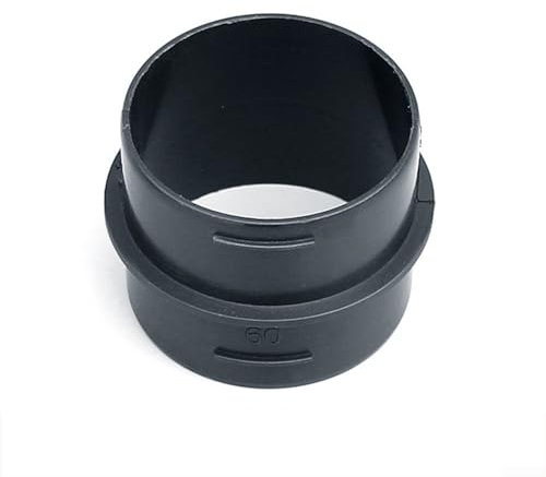 221000010005 Kanalverbinder, Verbindungsrohr, für und für Webasto-Heizung, 60 mm Durchmesser, Kunststoff, Schwarz