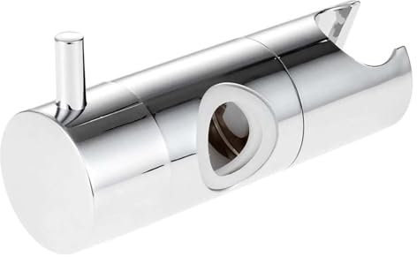 Shower Head Holder,Shower Head Holder Replacement, Shower Holder, Head Holder Adjustable Height Angle Shower Wand Holder Shower Handle Holder Round Shower Hose Holder(22mm)