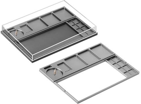 Watch Repair Tools Fine Parts Storage Box Watch Mobile Phone and Computer Repair Parts Display Box High-end Parts Box Alloy Material/Strong and for Plac