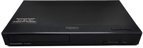 MultiRegionMagic Blu-ray Player Compatible with Panasonic DP-UB450EB-K 4K Ultra HD Blu-Ray Region A,B & C DVD Region 0-8 (Multi Region) - 2D/3D - Dolby Vision - 2 HDMI out - (No WiFi)