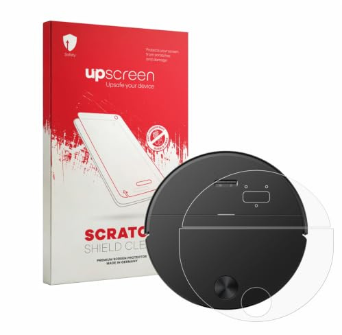 upscreen Schutzfolie für Roborock Saros 20 Sonic – Made in Germany, Kristall-klar, Kratzschutz, Anti-Fingerprint