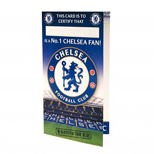 Chelsea FC Offizielle Geburtstagskarte mit Aufschrift No 1 Fan
