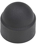 Yourkon 100Stk Abdeckkappe M10 SW17 Schutzkappe Stopfen Skt-Mutter