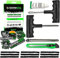 Rhino USA Tyre Repair Kit (Compact Set) - Complete Car Tyre Repair Kit for Plugging a Tubeless Flat Tyre on the Go - Emergency Tyre Repair Kit for Cars UTVs, ATVs, Motorcycles, Trailers Etc