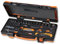 BETA 900/C12MZ - Assortimento di 12 chiavi a bussola esagonali, 20 inserti per avvitatori e 7 accessori in termoformato morbido, in cassetta di lamiera