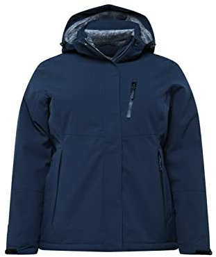 Killtec Damen Outdoorjacke Funktionsjacke mit abzippbarer Kapuze KOW 140 WMN Jckt wasserdicht, Winddicht, atmungsaktiv 00814-dunkelnavy 40