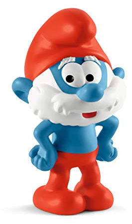 Schleich - The Smurfs Schlumpf Figur, 20814, blau