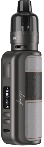 Eleaf iStick Power Mono + GTL Pod Tank Kit, E-Zigarette, 80 W, 4,5 ml, black grey