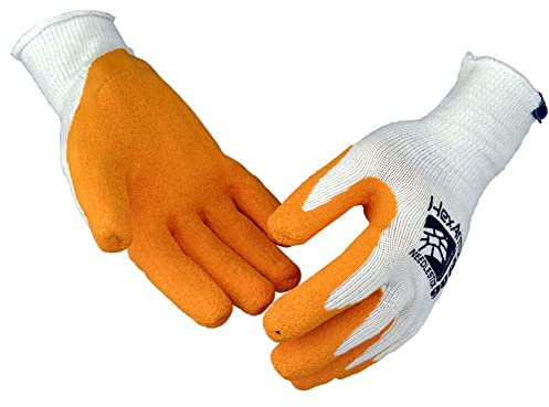 Latex Coated Gloves,Safety Non-Slip,Cut-resistant Gloves, 1 Pair Of Puncture-resistant Gloves, Level 5 Protective Cutting Gloves, Chef Kitchen Work Gloves, Food Grade (Size : L) ( Color : Onecolor , S