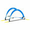 Children Football Goals 2 pcs Set with Storage Bag 75.5x46x48 cm, CIADAZ Football Goals For The Garden, Football Net, Football Kit, Football Training Equipment