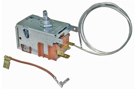 LUTH Premium Profi Parts Termostato compatibile con Danfoss 077b6510 Bosch 00167231 con cavo ponte per frigorifero frigorifero congelatore