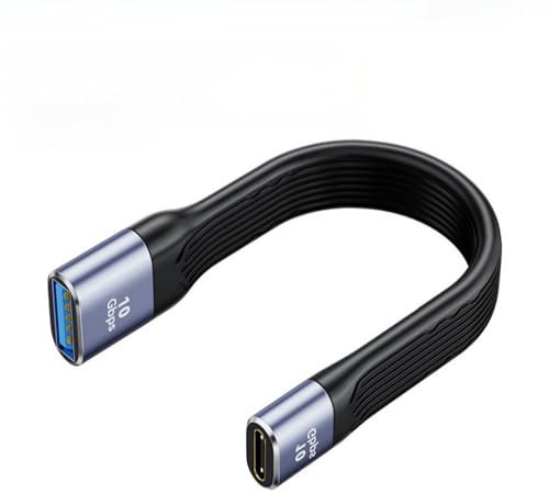 Apple USB C Adapter, USB C to USB A Extender Cable for iPhone, MacBook, Power Bank