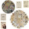 113 pcs Vintage Stickers, BOSOIRSOU Vinyl Retro Stickers for Laptop, Water Bottle, Phone Case, Scrapbook, Journaling, Bullet Journal, Junk Journal