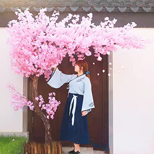 Arbre de Fleurs de Cerisier Artificiel, Cerisier pleureur, Fausses Plantes de Fleurs de Cerisier, Arbre en Fleurs, Arbre Sakura, Arbre de Fleurs de Cerisier Japonais, Arbre Artificiel d'intérieur