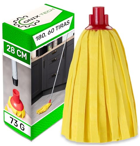 Frange Serpillere Synthétique Jaune 28 cm 73 g - Onix Tech
