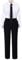 IGHSNZUH Anime Chainsaw Man Makima Cosplay Costume Men Women Black Uniform Halloween Carnival Suit Outfits(Costume(3 Pcs),S)