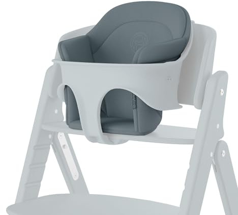 CYBEX Gold CLICK & FOLD Komforteinsatz, 6 Monate - 3 Jahre, Stone Blue | Für CLICK & FOLD Baby Set und Hochstuhl, Bequeme Komforteinlage, Gepolsterter Komforteinsatz, Leicht anzubringen