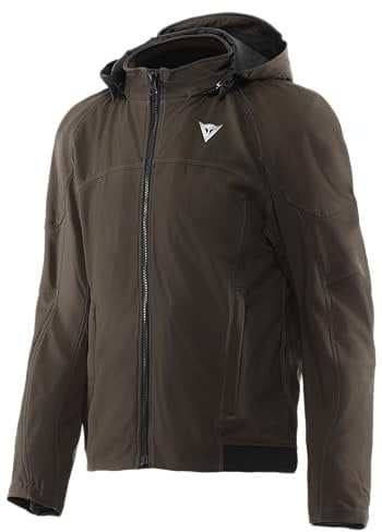 DAINESE - Ignite 2 Tex Jacket, Chaqueta De Moto De Tela Con Capucha, Hombre, Verde, 64