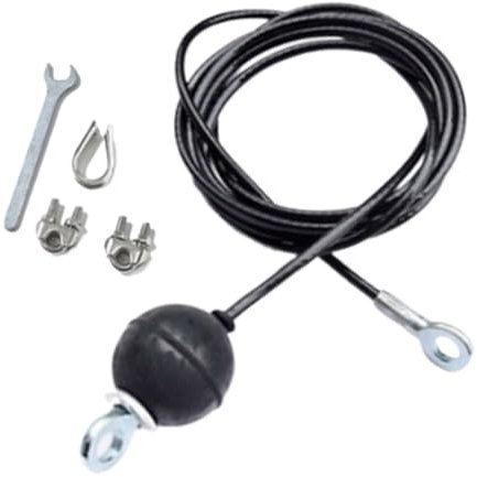 Cavo per palestra, puleggia in acciaio per palestra, casa, fitness, puleggia di ricambio per palestra