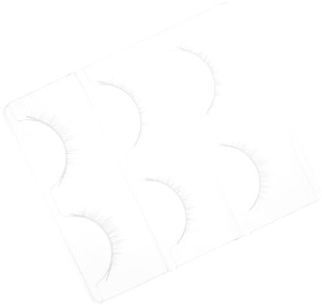 Vaguelly 3pairs Halloween False Eyelashes Individual Eyelashes Cluster Lashes Makeup Cosplay Women for Diy Extensions