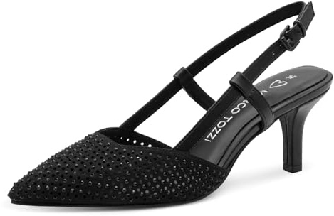 MARCO TOZZI Damen Pumps weiches Feel Me Fußbett weiches Innenfutter Modisch