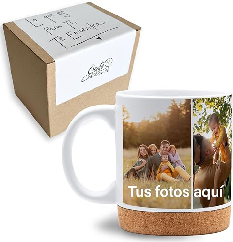 Tazas Personalizadas, Regalo Original Mujer, Taza Personalizada con Foto y Texto, Regalos Personalizados para Hombres y Mujeres, Incluye Caja de Presentación y Varias Opciones de Personalización.