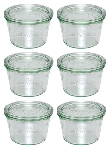 Weck Bord Arrondi Moule Pot, 370 ML, 30 x 10 x 6.9 cm