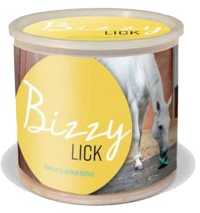 Waldhausen Bizzy Horse Leckstein, 1 kg, Knoblauch