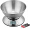 himaly 5KG Digitale Küchenwaage, Edelstahl-Kochwaage mit Abnehmbarer Schüssel zum Backen und Kochen, Tara-Funktion, LCD-Display, Auto-Off