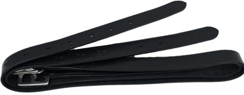 Kinder Steigbügelriemen Little Liz mit oder Ohne Strass Glitzer Leder Riemen für Steigbügel SCHMAL Kids 100 110 120 cm Tysons 1 Paar = 2 Stück (Ohne Glitzer, 110 cm)