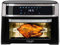 ADLER AD6309 Horno Freidora de Aire Caliente 13 Litros, Convección, sin Aceite, 8 Programas, Pollo Asado, Patatas Fritas, Panel Táctil, Temperatura 40–200 °C, Temporizador, 2500W