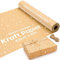 Kraftpapier Rolle mit Sterne-Design - 15 m x 43 cm Geschenkpapier Rolle mit 2 Jute Schnüre - Braunes Packpapier, Ideal als Geschenkpapier Rolle & Weihnachtspapier Geschenkpapier