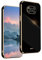 UPLAI Hülle für Xiaomi Poco X3 Pro/Poco X3 NFC, Ultra Dünn Stoßfest Handyhülle mit Mode-Galvanik-Design, Prämie TPU und Sanft Silikon Schutzhülle.(Schwarz)