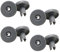 8PCS Lavastoviglie Cestello Ruota for Aeg for Favorit for Privileg for Zanussi Lavastoviglie Pezzi di Ricambio Lodevole