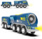 Zuoan Batteriebetriebene Action-Lokomotive Zug (Magnetverbindung) – leistungsstarker Motorzug kompatibel mit Thomas, Brio, Chuggington Holzschienen und Zug – Spielzeug für Kleinkinder