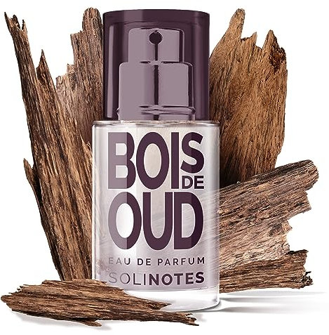 Parfum Femme SOLINOTES Bois de Oud - Eau De Parfum | Fragrance Florale et Apaisante - Cadeau Parfait pour Elle - 15 ml