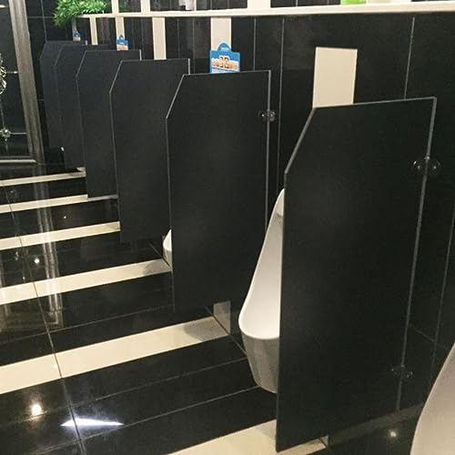 Urinal-Trennwand, Toilettentrennwand, wandmontierter Sichtschutz für Herren-Urinale, Raumtrenner, für öffentliche Räume/Badezimmer/Hotel, maximale Privatsphäre für Herren-Urinale ( Color : 4PCS )