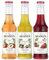MONIN - Assortiment de Pêche, Passion et Fraise pour Bières, Limonades, Cocktails et Eau Plate - Arômes naturels - 3x25 cl
