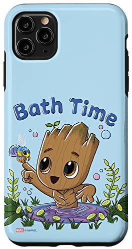 Hülle für iPhone 11 Pro Max Marvel Studios Ich bin Groot Bath Time