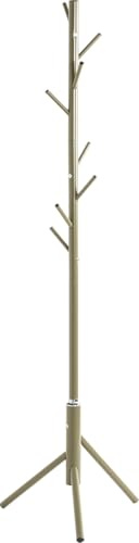 HAKU Garderobenständer grün, Metall Standgarderobe - Maße: H 173 x Ø 48 cm, Style: Traditional