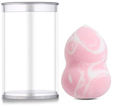 Houppette Maquillage Sponge de Maquillage, Fondation Cosmétique Poudre Poudre de Beauté Lisse Beauty Blender Blender Mélangeur Outil de Goutte d'eau Houppette Poudre Libre (Size : Sakura-1)