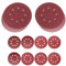 Disques Abrasifs 125mm Grain Mixte 40/60/80/120/180/240/320/400 Papier Poncer 80 Pièces 8 Trous Disque Poncage pour Ponceuse Excentrique