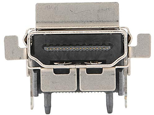 Beufee HDMI-Anschluss, 1080p HDMI-Buchse, Kleiner Schnittstellenanschluss, Ersatzkomponente, Schlanke Motherboard-Reparatur Für Elektronik ONE S