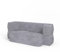 VitaliSpa Sofa Lille, Schlafcouch, Grau, 190 cm mit Schlaffunktion